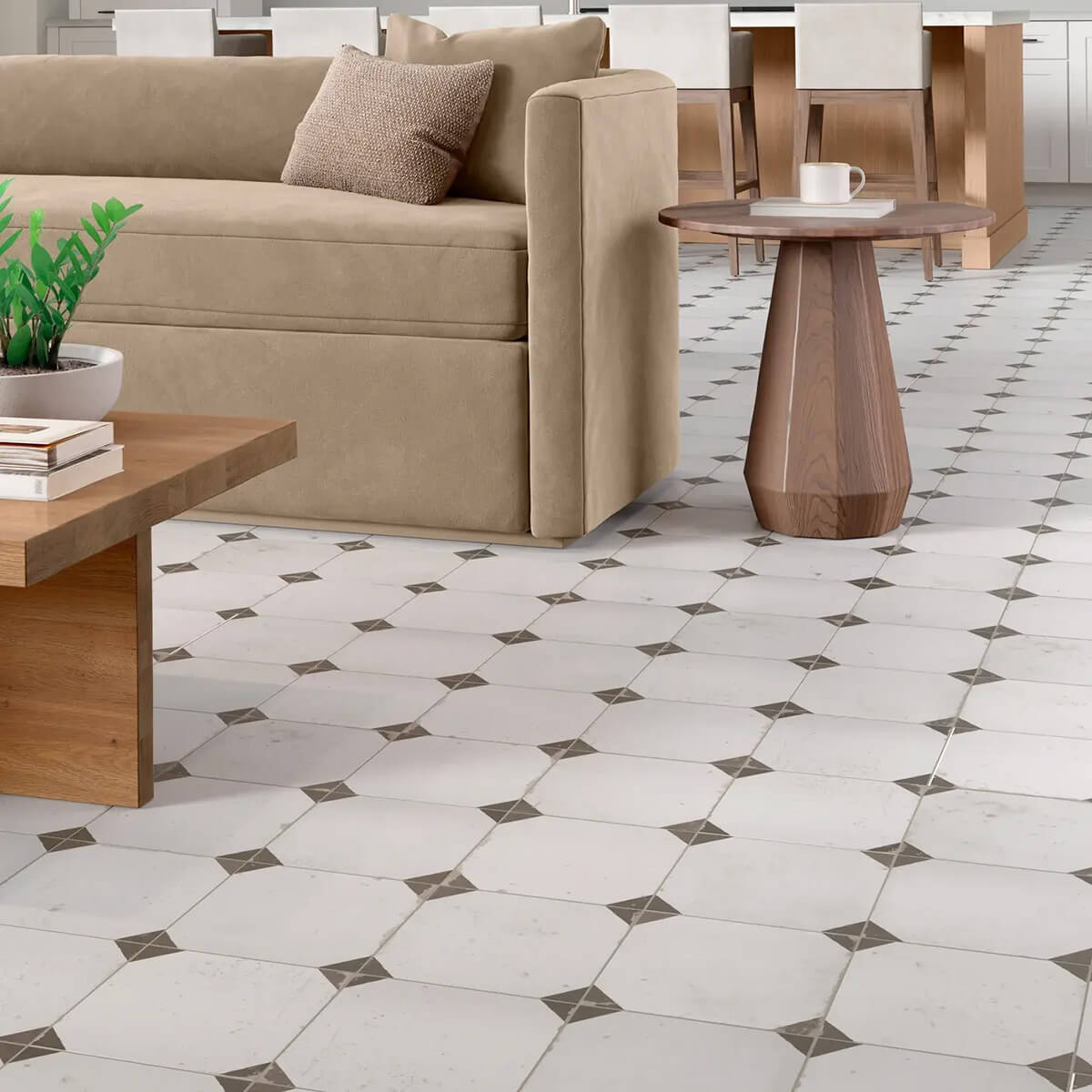 Tile flooring for living area | Gainesville CarpetsPlus COLORTILE